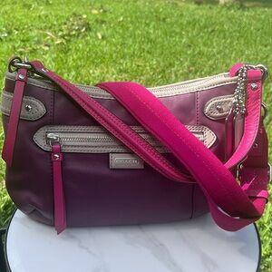 COACH Daisy Spectator Leather Swingpack